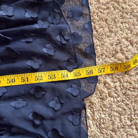 Dainty Jewells Blue Bishop Sleeve Maxi Dress - Picture 6 of 6